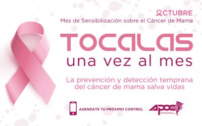 Mes de sensibilización sobre el Cáncer de Mama