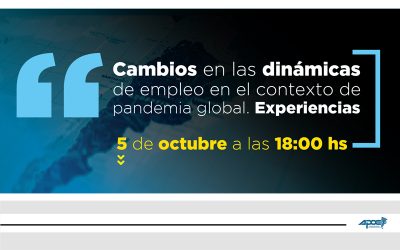 Charla | Cambios en las dinámicas de empleo en el contexto de pandemia global